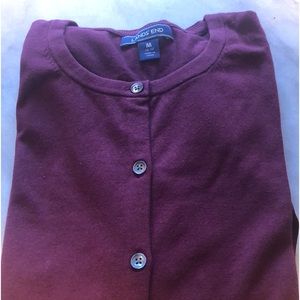 Women s lands end cardigan